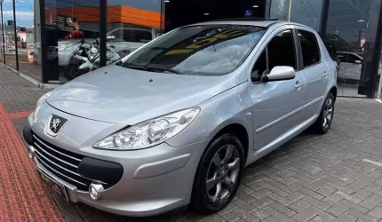 Peugeot 307 1.6 - prata - 2010/2011