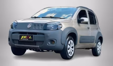 Fiat uno way 1.4 evo fire - bege - 2010/2011