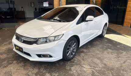 Honda civic lxr 2.0 - branca - 2014/2015