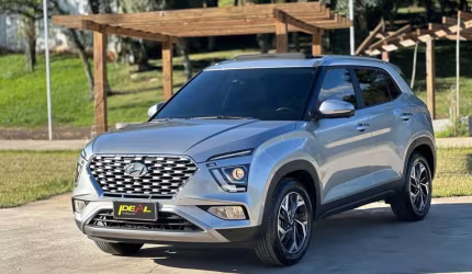 Hyundai creta 1ta pltinum - prata - 2024/2025