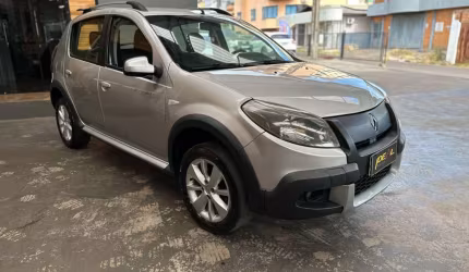 Renault sandero stepway 1.6 - prata - 2011/2012