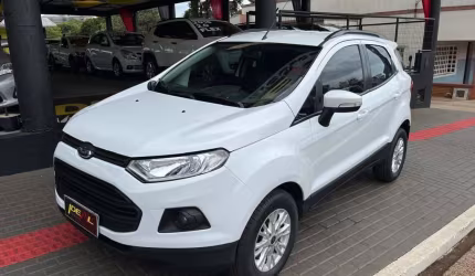 Ford ecosport se 1.6 16v flex 5p aut. - branca - 2017/2017