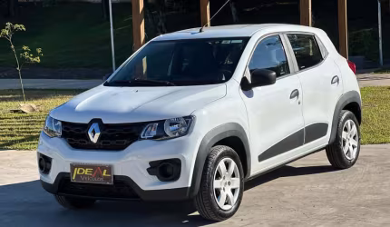 Renault kwid zen 1.0 flex 12v 5p mec.  - branca - 2019/2019