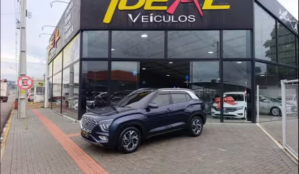Hyundai creta limited 1.0 - azul - 2022/2023
