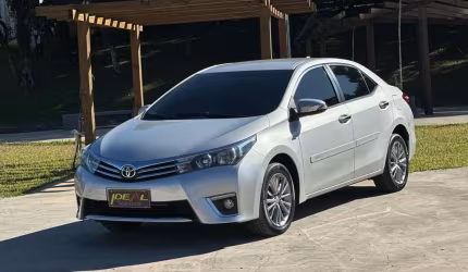 Toyota corolla xei 2.0 flex 16v aut.  - prata - 2015/2016
