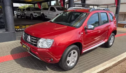 Renault duster 16 d 4x2 - vermelha - 2014/2015