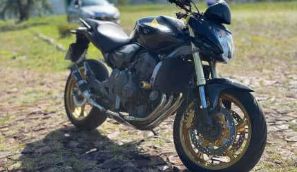 Honda cb 600f hornet - preta - 2009/2010