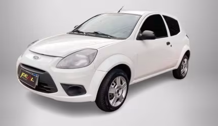 Ford ka 1.0 8v st flex  - branca - 2012/2013