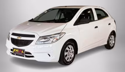 Chevrolet onix joy 1.0 - branca - 2017/2018