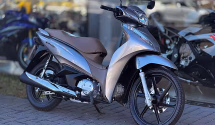 Honda biz 125 flex - prata - 2019/2019