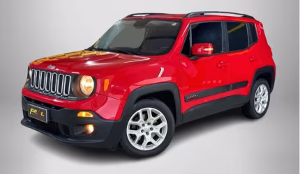 Jeep renegade longitude 1.8 4x2 - vermelha - 2016/2016