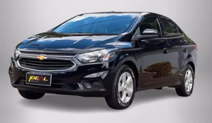 Chevrolet prisma  1.4 lt - preta - 2019/2019