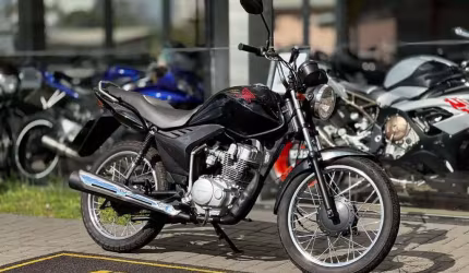 Honda cg-125 fan ks - preta - 2012/2013