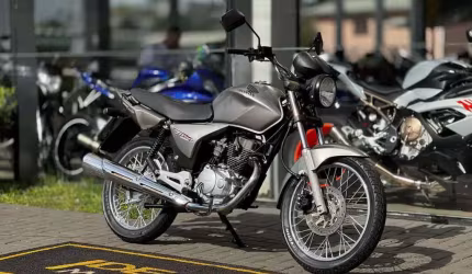 Honda cg-150 titan-esd - cinza - 2008/2008