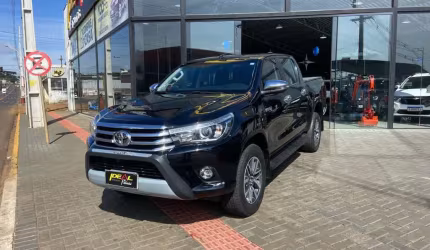 Toyota hilux  srx 4x4 - preta - 2017/2018