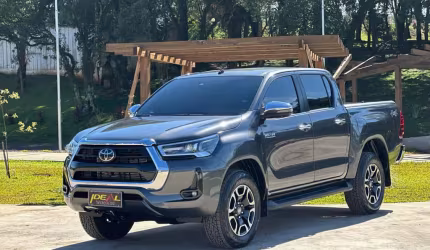 Toyota hilux cdltda4nd - cinza - 2022/2023