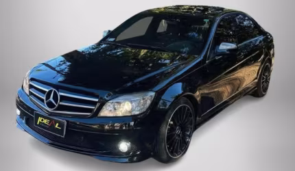 Mercedes-benz c-350 sport 3.5 v6  - preta - 2007/2008