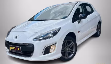 Peugeot 308 1.6 quiksilver - branca - 2014/2015