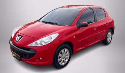 Peugeot 207 1.4 xr sport  - vermelha - 2010/2011