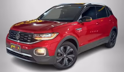 Volkswagen t-cross highline tsi - vermelha - 2024/2024