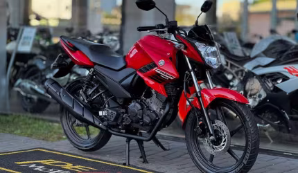 Yamaha ys 150 fazer - vermelha - 2023/2024