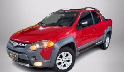 Fiat strada adventure locker 1.8 - vermelha - 2015/2015