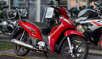 Honda biz 125 ex - vermelha - 2015/2015