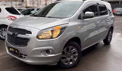 Chevrolet spin 1.8 ltz - prata - 2013/2013