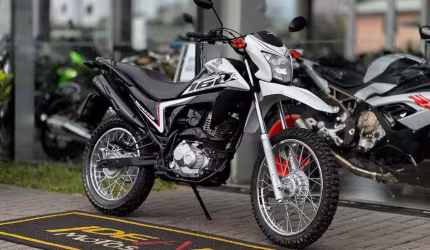 Honda nxr bros 160 esd flexone  - branca - 2018/2018