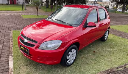 Chevrolet celta 1.0 lt - vermelha - 2011/2012