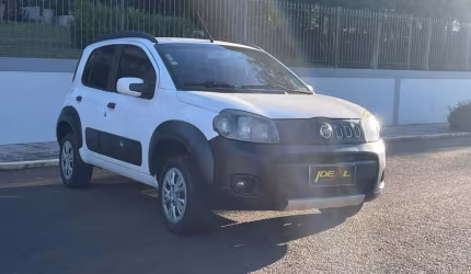 Fiat uno way 1.0 - branca - 2014/2014