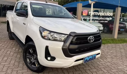 Toyota hilux cd sr 4x4 2.8 tdi diesel aut.  - branca - 2022/2023
