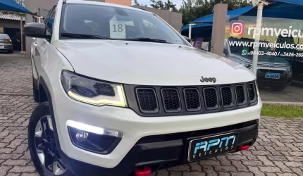 Jeep compass trailhawk 2.0 4x4 dies. 16v aut. - branca - 2018/2018