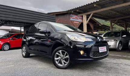 Citroën c3 ptech m tend - preta - 2017/2018