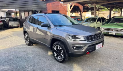 Jeep compass trailhawk 2.0 4x4 dies. 16v aut.  - cinza - 2018/2018