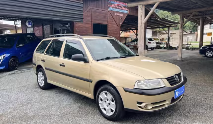 Volkswagen parati 1.6mi/1.6mi city/t.field t.flex  - bege - 2004/2005