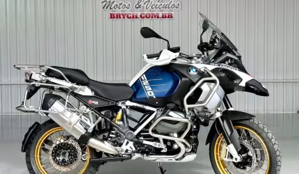 Bmw r 1250 gs adventure premium trophy abs - azul - 2024/2024