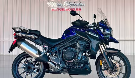 Triumph tiger 1200 explorer abs - azul - 2014/2014