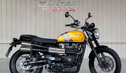 Triumph scrambler 900 abs - amarela - 2023/2024