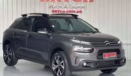 Citroën c4 cactus shine pack 1.6 turbo flex aut.  - cinza - 2023/2023