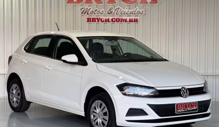 Volkswagen polo 1.0 flex 12v 5p  - branca - 2020/2020