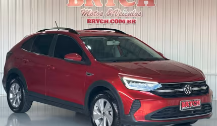 Volkswagen nivus comfortline 1.0 200 tsi flex aut.  - vermelha - 2022/2022