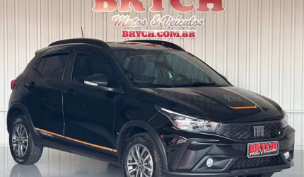 Fiat argo trekking 1.3 8v flex  - preta - 2023/2024