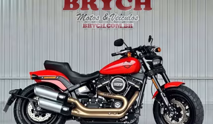 Harley davidson fat bob fxfb abs - laranja - 2020/2020