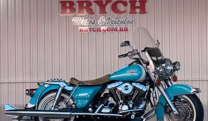 Harley davidson road king classic  flhrc - azul - 2007/2007