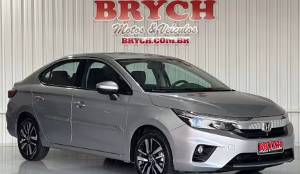 Honda city sedan ex 1.5 flex 16v 4p aut.  - prata - 2022/2022