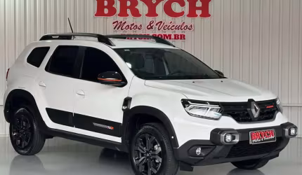 Renault duster iconic 1.3 tb 16v flex aut.  - branca - 2024/2025