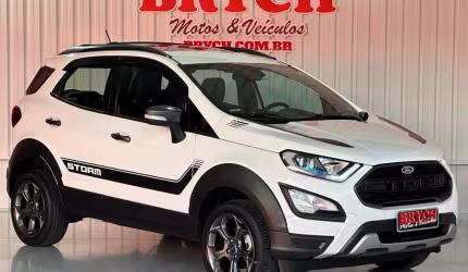 Ford ecosport storm 2.0 4wd 16v flex 5p aut.  - branca - 2018/2019