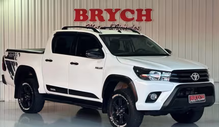 Toyota hilux cd sr chall. 4x4 2.8 tdi dies aut.  - branca - 2018/2018