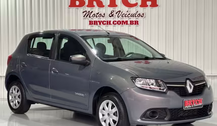 Renault sandero expression flex 1.6 16v 5p  - cinza - 2017/2017